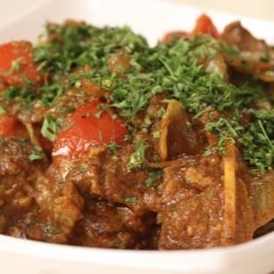 Mutton Jalfrezi.