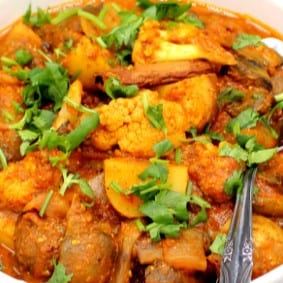 Vegetable Vindaloo.