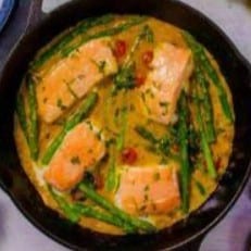Fish Korma (Salmon).