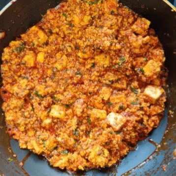 Paneer Bhuna.