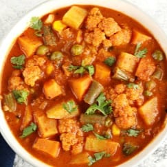 Vegetable Masala.