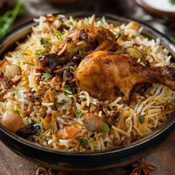 Chicken Biryani.
