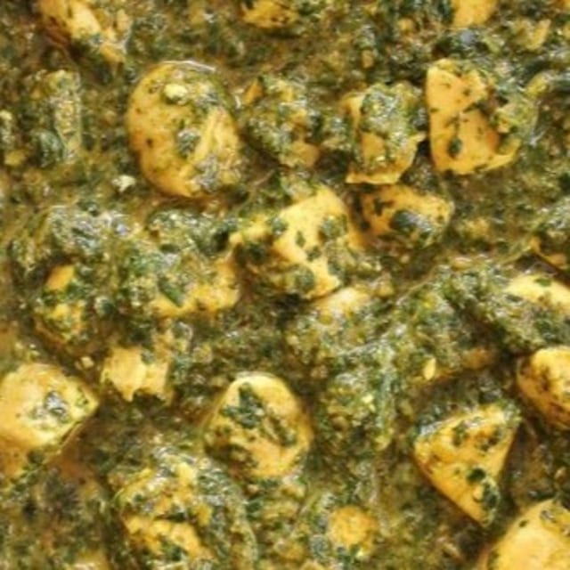 Chicken Saag.