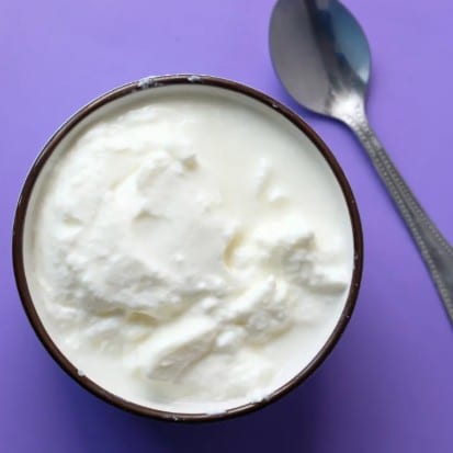 Plain Yogurt.