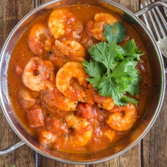 Shrimp Madras.