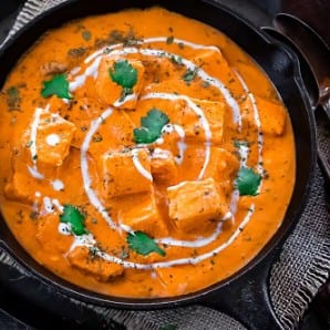 Paneer Makhni.