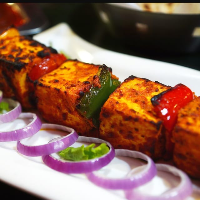 Paneer Tandoori.